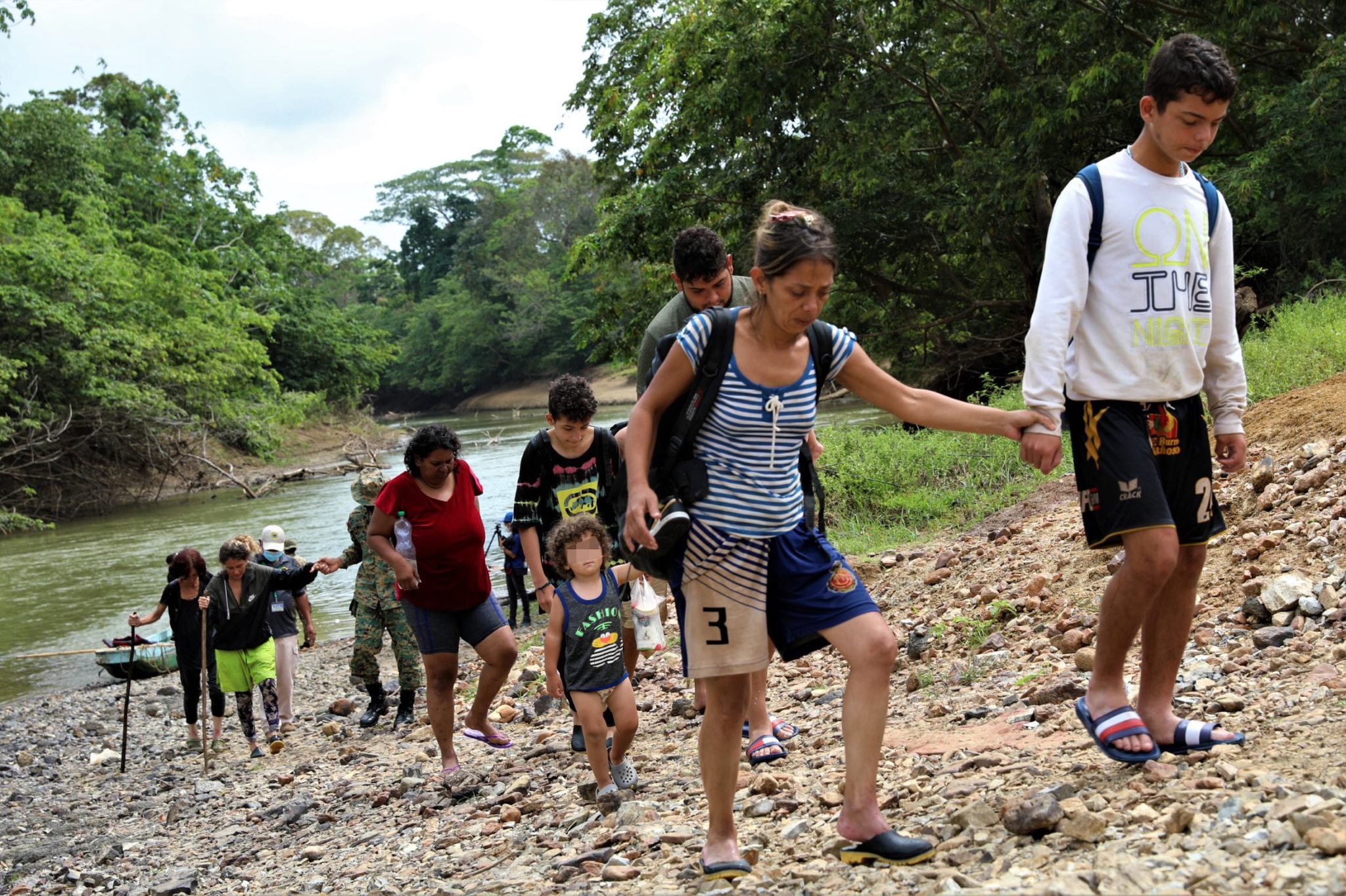 Casi Migrantes Llegaron A Panam Por La Selva Del Dari N En Lo