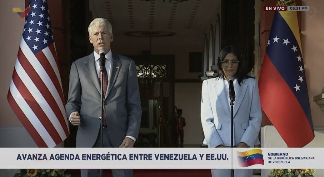 «Liberar la economía»: Chris Wright sella con Delcy Rodríguez el plan para disparar la producción energética en 2026