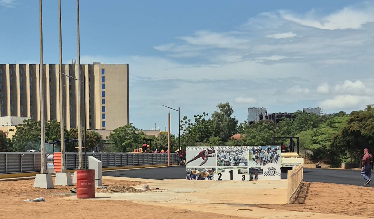 90 % de ejecución: El renovado Patinódromo de La Vereda del Lago II está cerca de su inauguración