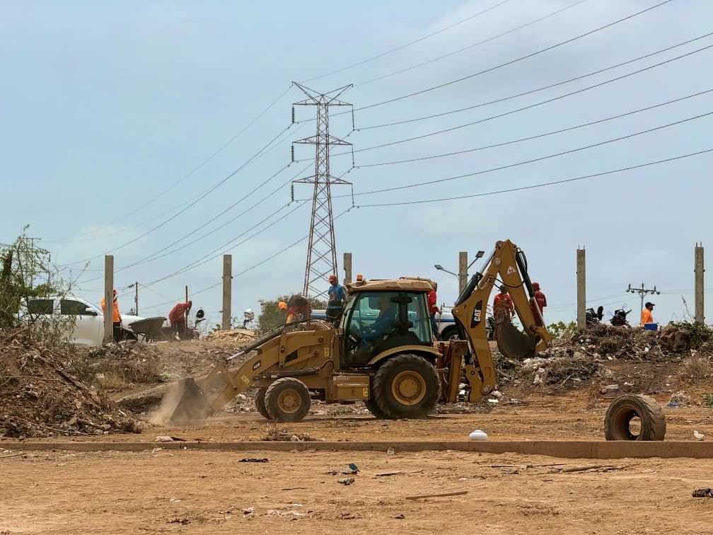 Inician trabajos de recuperación del Parque Metropolitano de la Salud y la dignificación de 51 familias yukpas