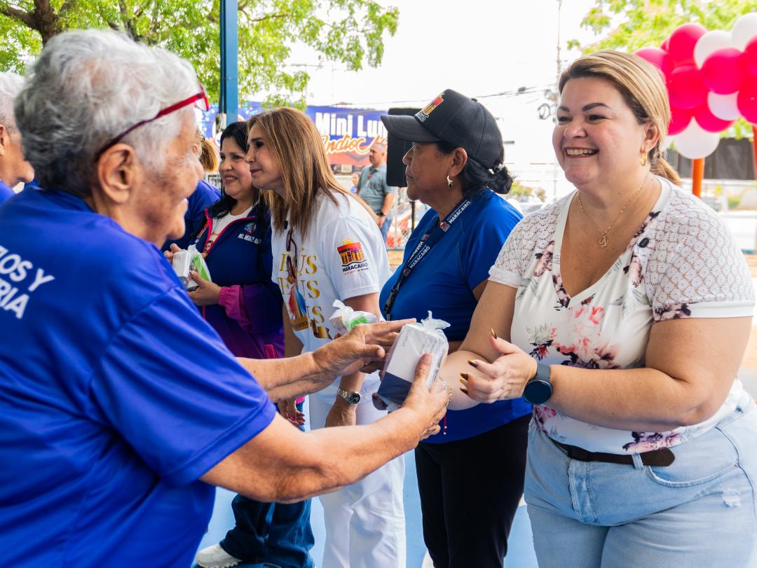 Concejo Municipal de Maracaibo acompaña jornadas de bienestar integral por el Día de la Adulta y Adulto Mayor