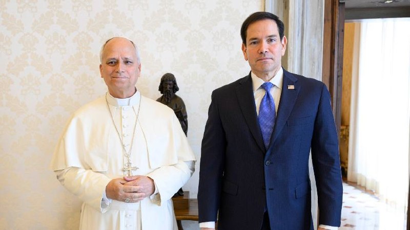 Diplomacia de fe en el Vaticano: Marco Rubio y el Papa León XIV sellan compromiso de paz y cooperación bilateral