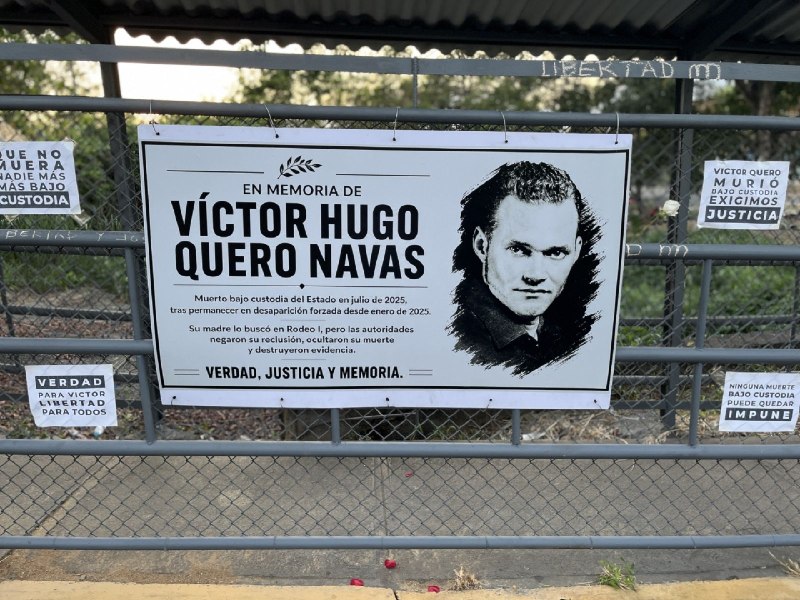 Formalizan denuncia de la muerte de Víctor Hugo Quero Navas ante la Corte Penal Internacional