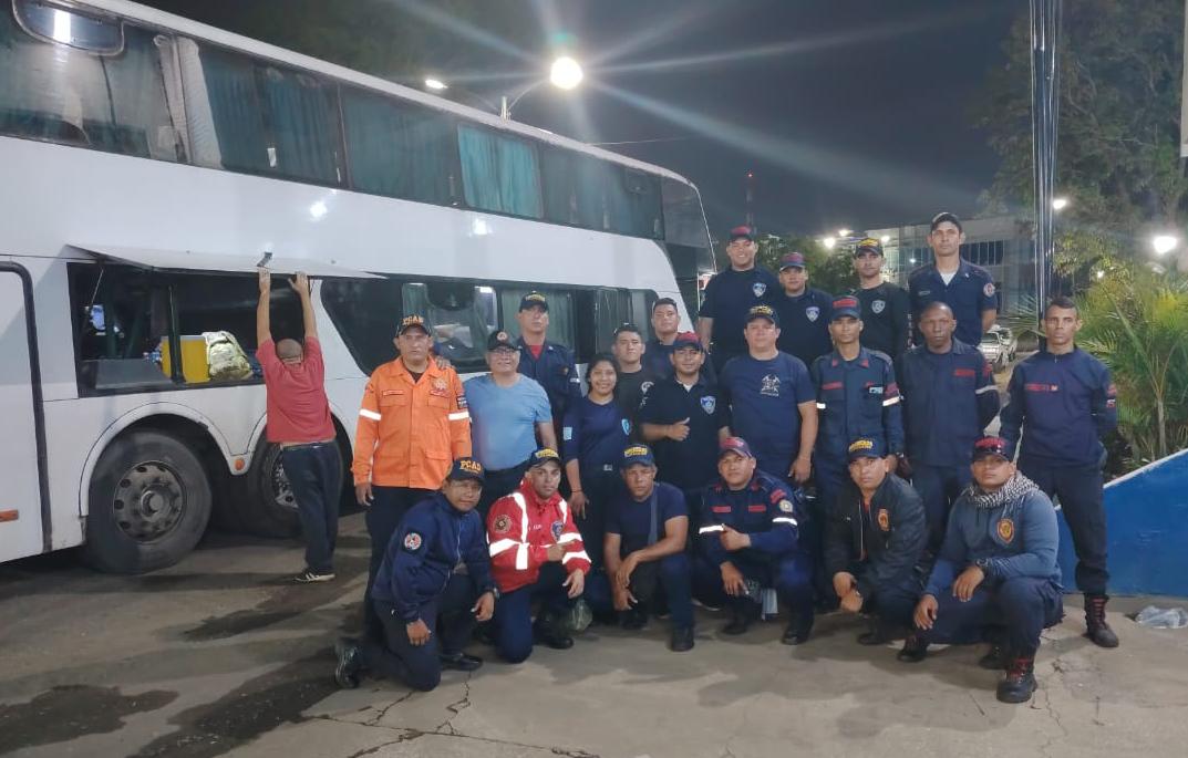 Alcalde Giancarlo Di Martino: Equipo de Protección Civil Maracaibo viajó a Caracas para apoyar contingencia por terremotos