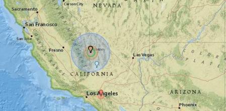 Sismo de magnitud 5.6 sacude el condado de Mendocino en California