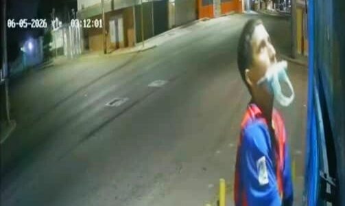 Captan en video a joven delincuente que azota sector del 18 de Octubre y Monte Bello en Maracaibo