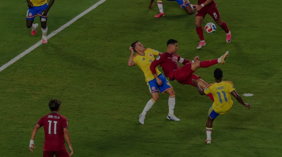 En un partido intenso Colombia y Portugal empatan 0-0