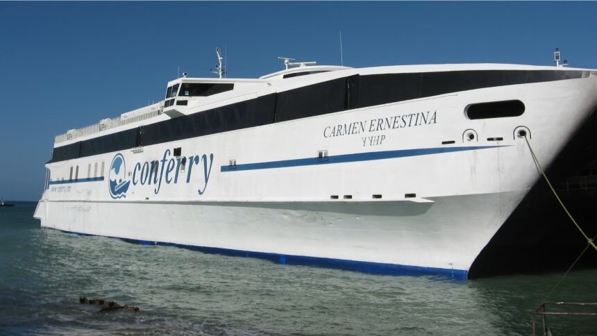 Conferry reactiva su ruta estratégica Puerto La Cruz–Margarita
