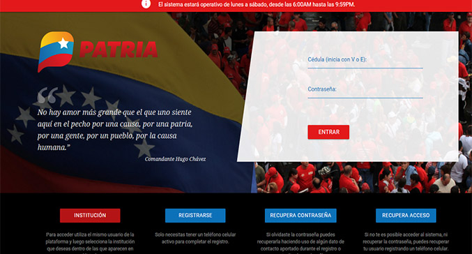 Sistema Patria activa pago del «Bono de Contingencia 2026» para damnificados por sismos