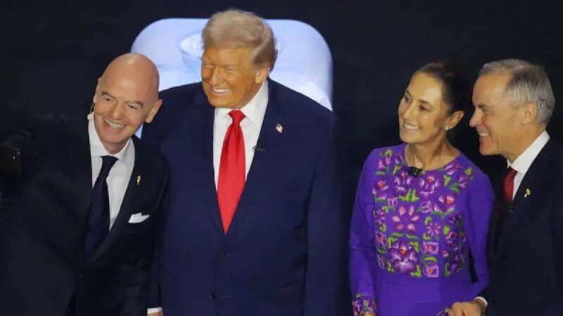 Trump presidirá la ceremonia de clausura y entregara el trofeo, en una final marcada por la alta tensión política