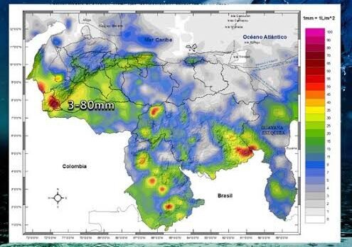 Inestabilidad atmosférica y presencia de polvo del Sahara marcan el pronóstico del tiempo para este domingo #5jul