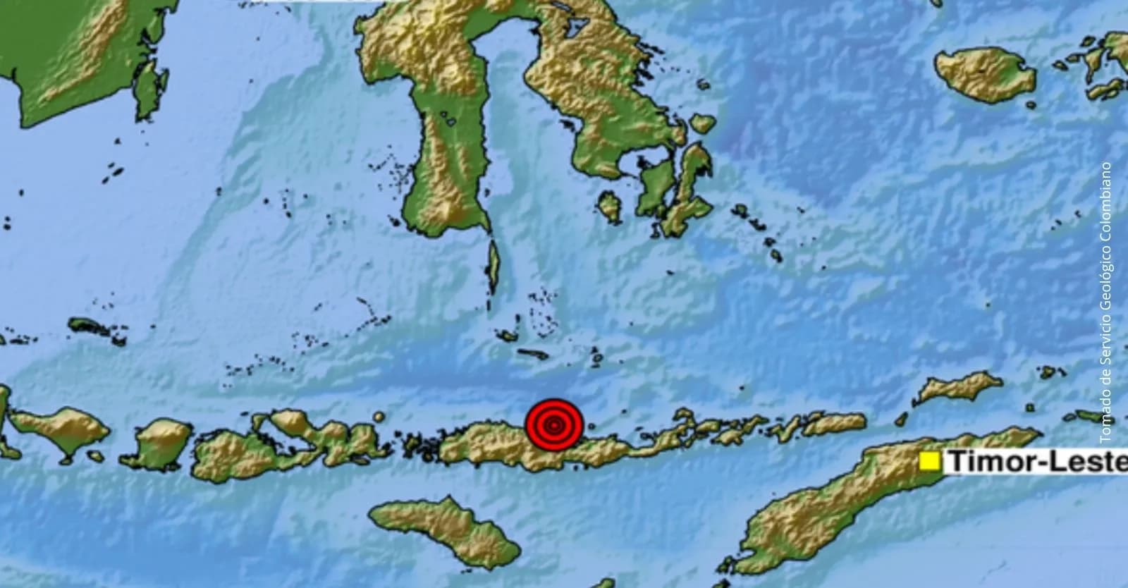 Un terremoto de magnitud 7,7 sacude las costas de Indonesia y activa alertas preventivas