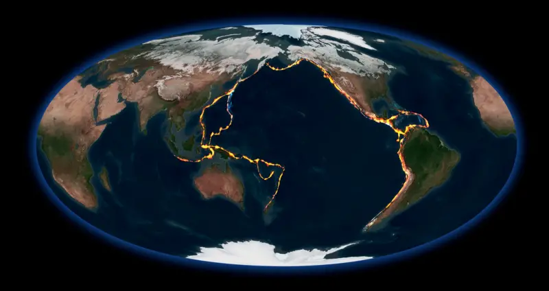 Al menos nueve terremotos superiores a magnitud 7 han sacudido la Tierra en lo que va de 2026