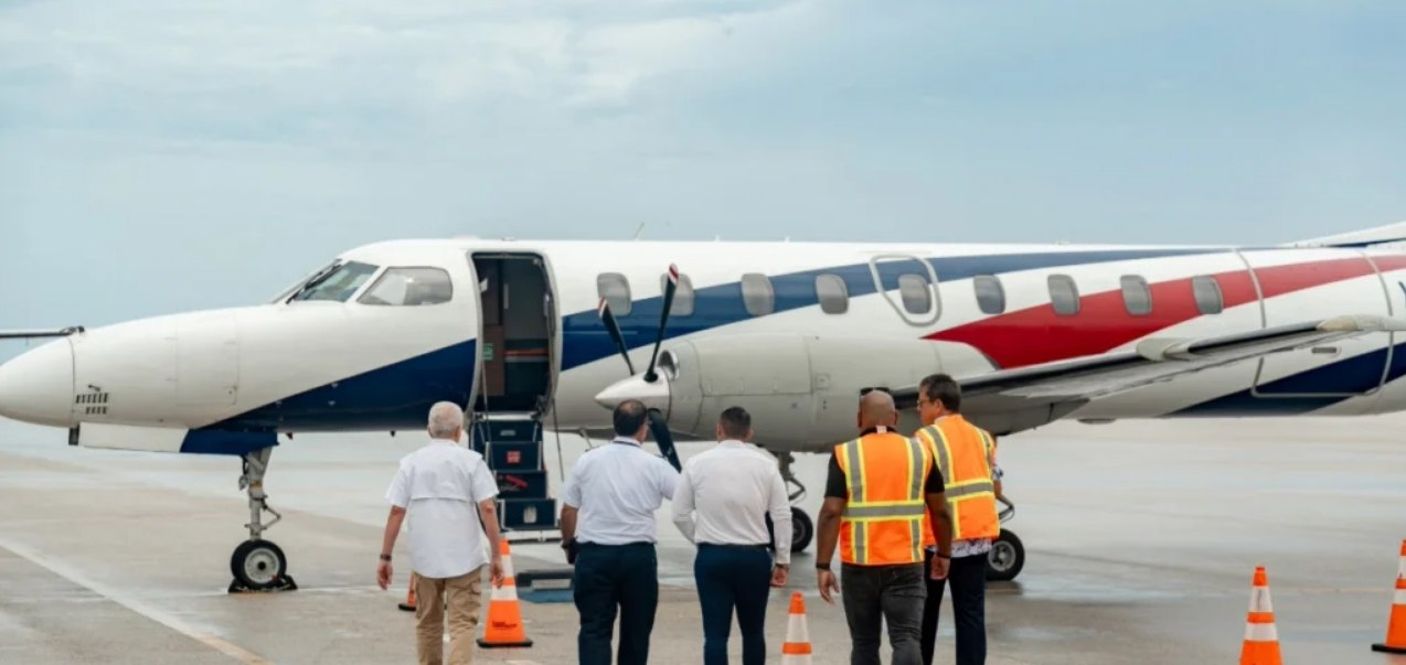 Aruba recibe el primer vuelo chárter procedente de Venezuela tras reabrir la frontera aérea
