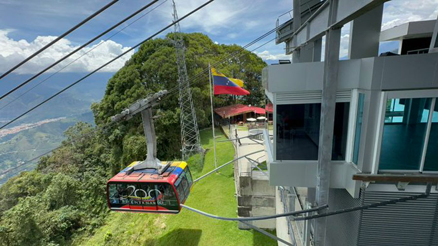 Reabren el Teleférico Mukumbarí de Mérida tras culminar trabajos de modernización técnica