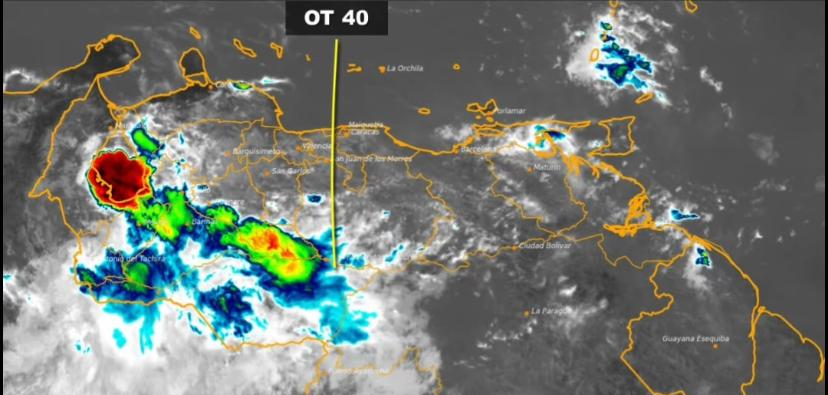 Inameh: La onda tropical 40 traerá precipitaciones y tormentas eléctricas en gran parte de Venezuela este domingo
