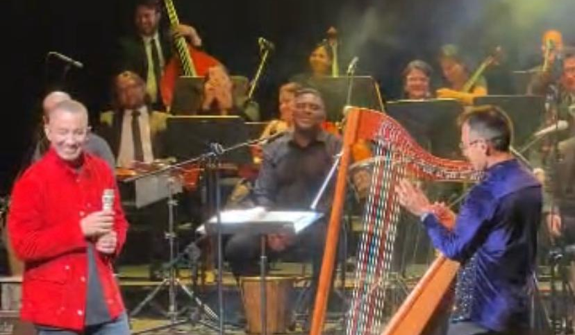 ¡Orgulloso de ser Colombo-venezolano! la música llanera destacó en el show sinfónico que realizó Felipe Peláez en Bogotá