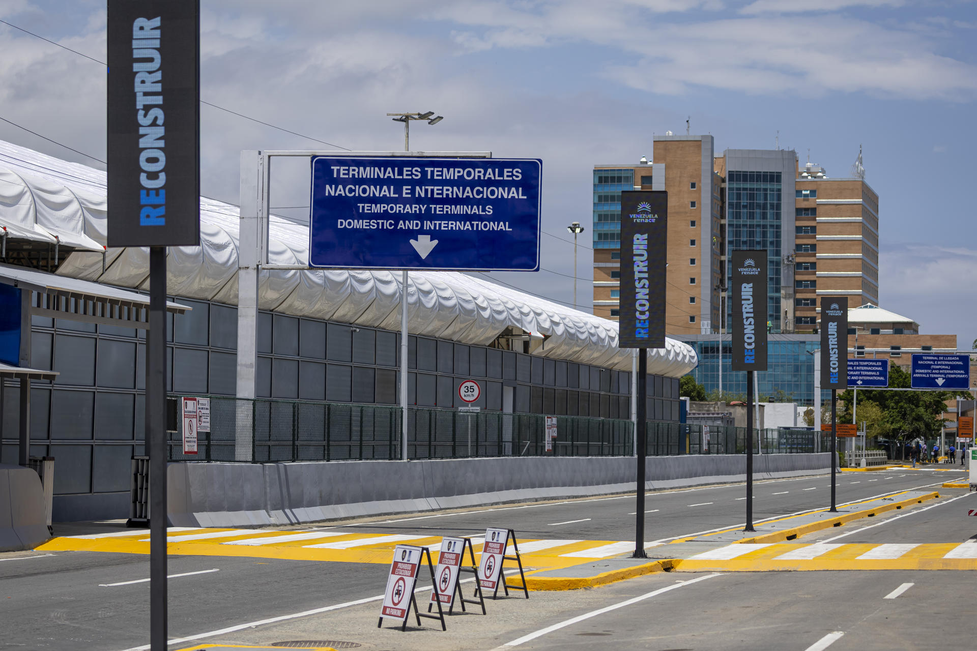 Maiquetía reactiva el 25 % de su operatividad con la puesta en marcha de terminales temporales