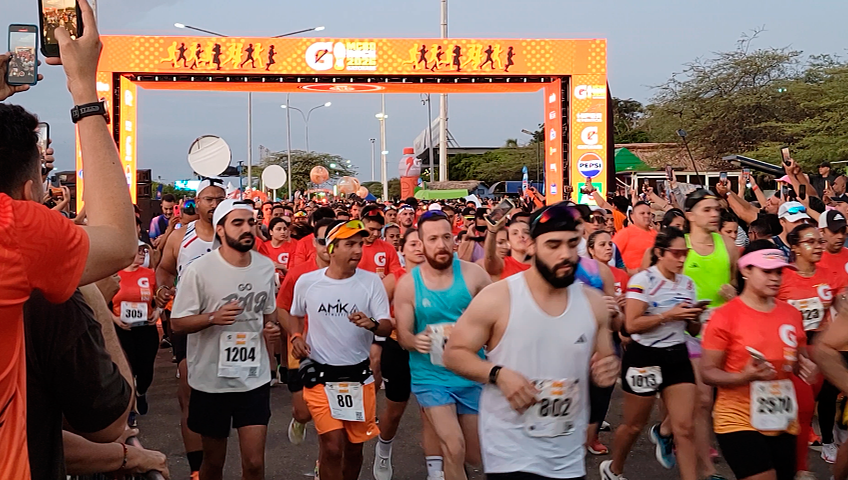 La fiesta del atletismo urbano encendió a Maracaibo con el récord de participación de los 10K Gatorade