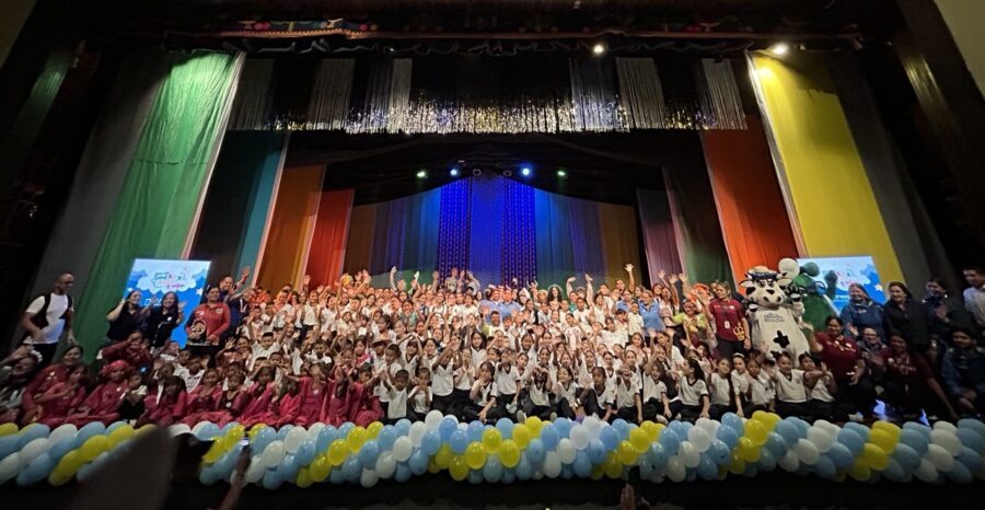 El CBA Ateneo de Maracaibo celebró el inicio del año escolar con arte y solidaridad para 200 niños