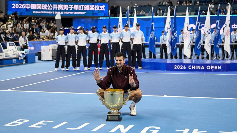 Novak Djokovic alcanza en Pekín el título 102 de su histórica carrera