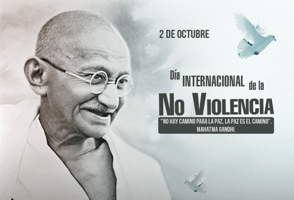 Cultura de paz: El mundo conmemora el «Día Internacional de la No Violencia» en tributo al legado de Mahatma Gandhi