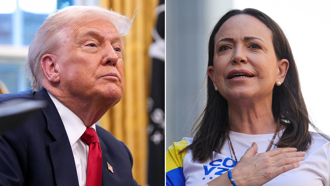 Donald Trump reacciona al imprevisto retorno a Venezuela de la líder opositora María Corina Machado