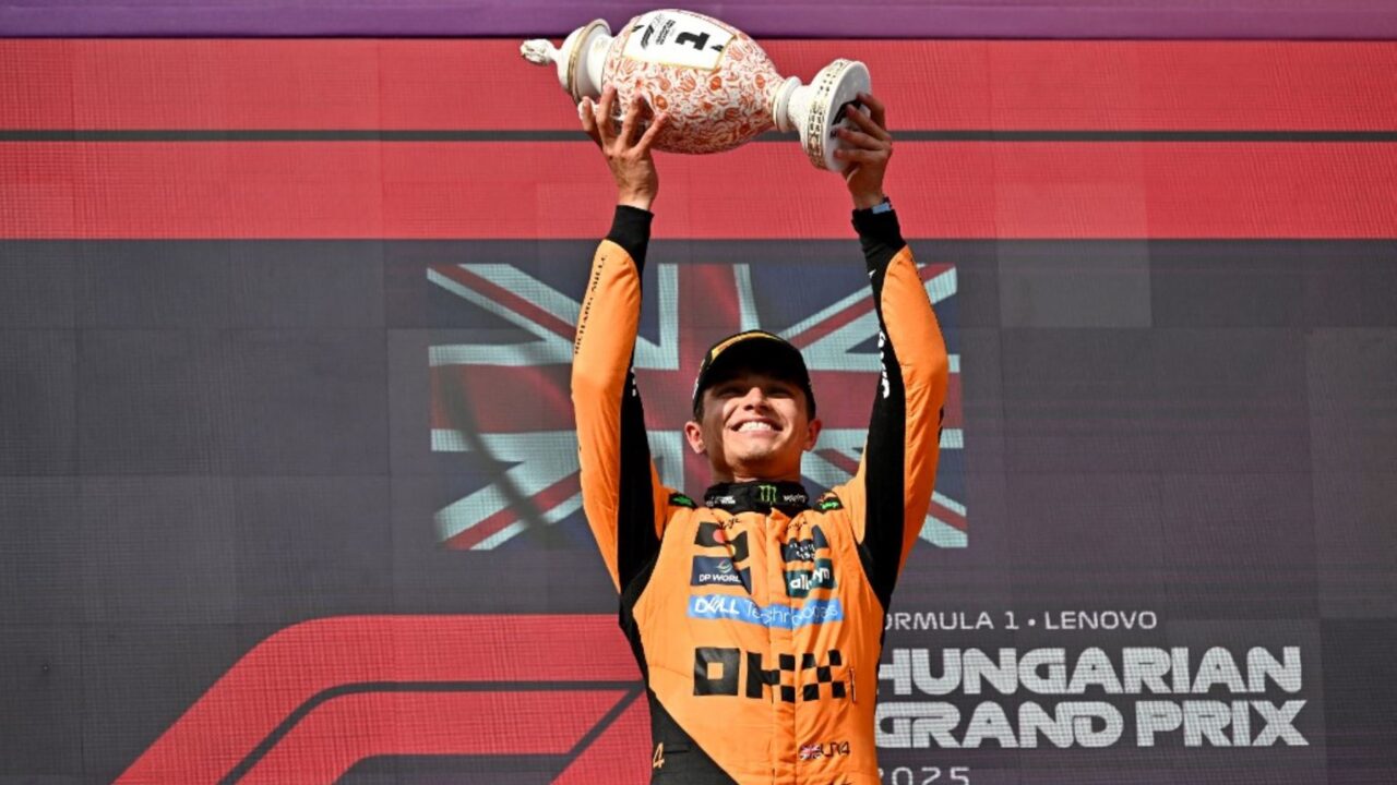 F1: Lando Norris se impone en el Gran Premio de Hungría en el circuito Hungaroring y rompe la mala racha