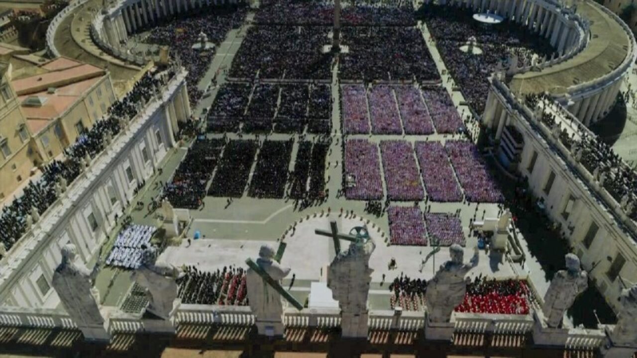 El funeral del papa Francisco en imágenes