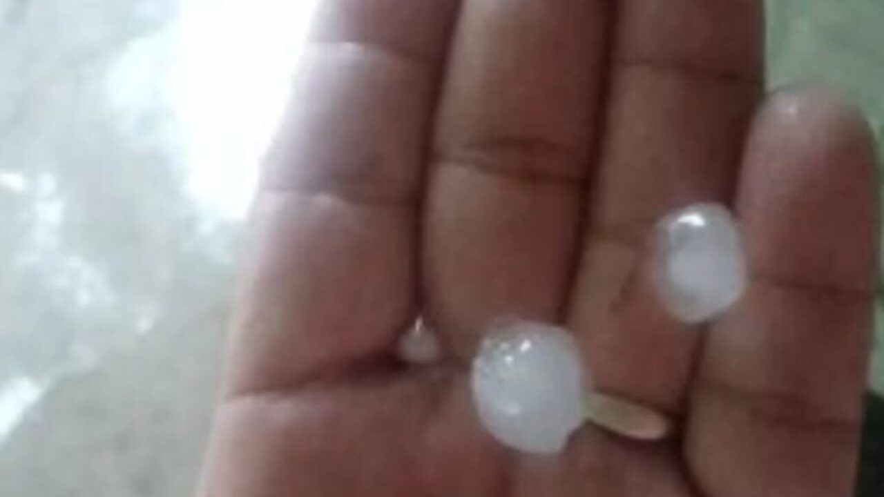 Granizo y  actividad eléctrica trajo tormenta que afectó el municipio Mara del estado Zulia