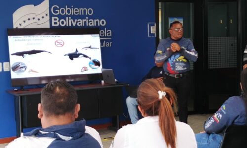 Capacitan a funcionarios para el registro de avistamientos de mamíferos acuáticos en Zulia y Nueva Esparta