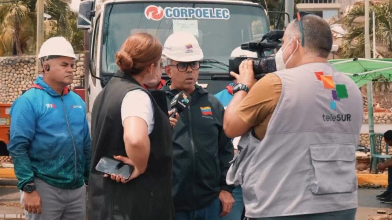 Restituido el 96% del servicio eléctrico en el estado La Guaira tras despliegue operativo