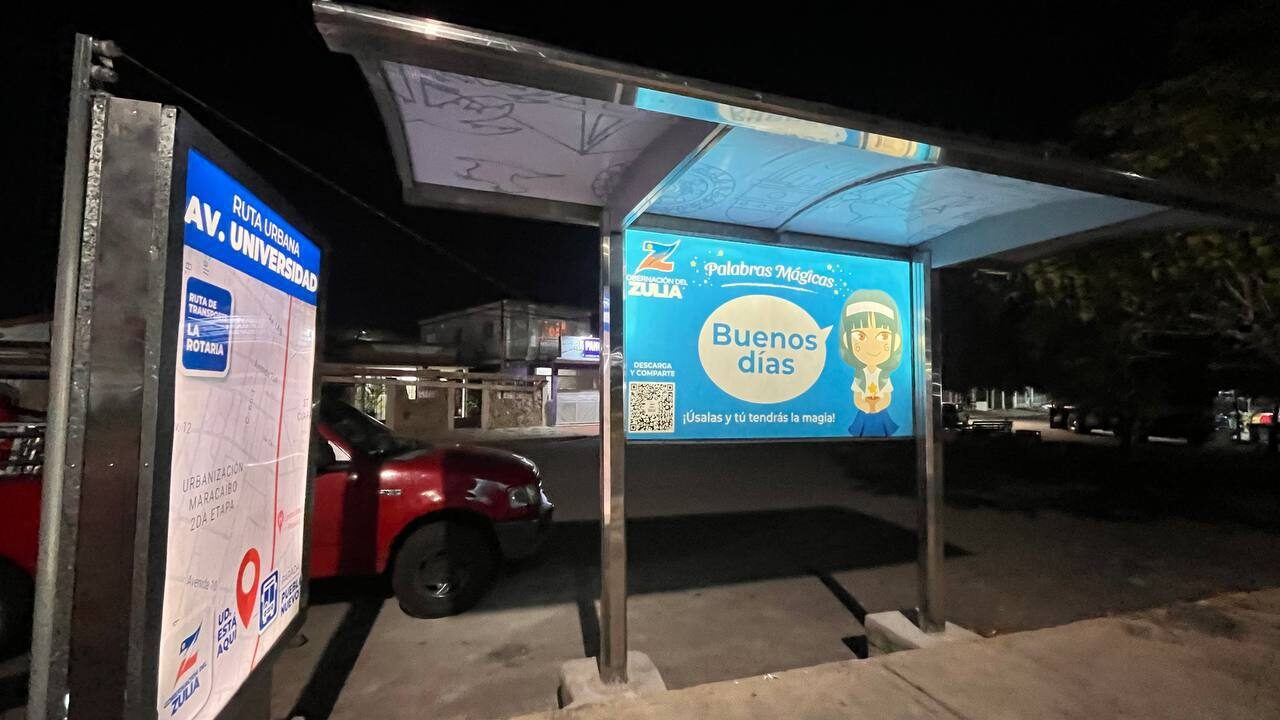 Gobernación del Zuliana impulsa renovación y modernización de paradas de rutas de transporte público