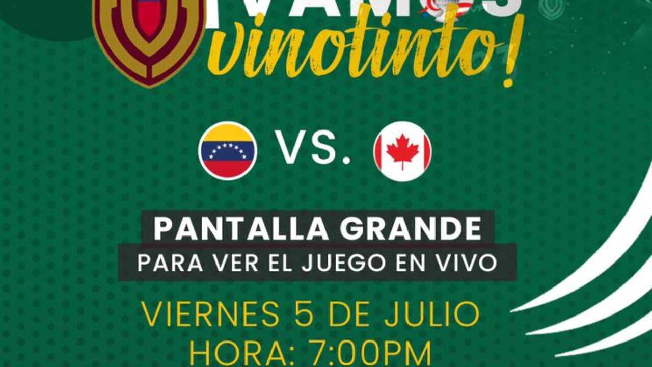 ¡Fiebre Vinotinto! Alcaldía instalará tres pantallas gigantes para que los marabinos disfruten del Venezuela-Canadá