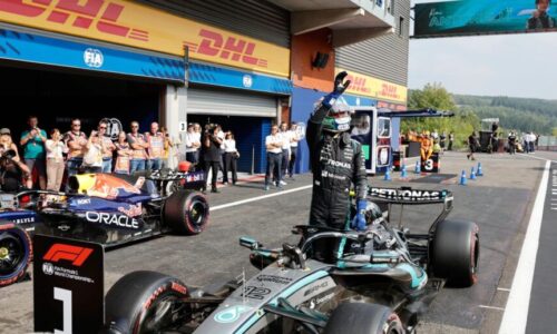 ¡Zarpazo de Antonelli!: El italiano vuela en Spa y le arrebata la pole a Red Bull