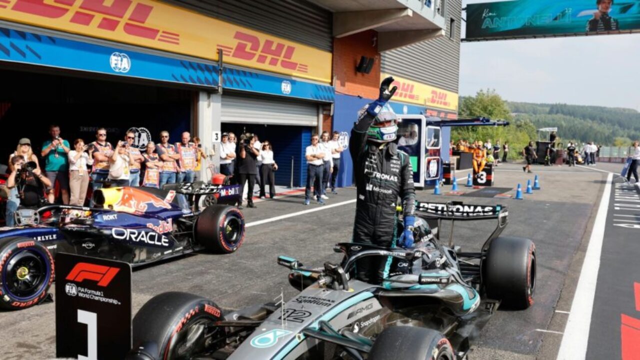 ¡Zarpazo de Antonelli!: El italiano vuela en Spa y le arrebata la pole a Red Bull