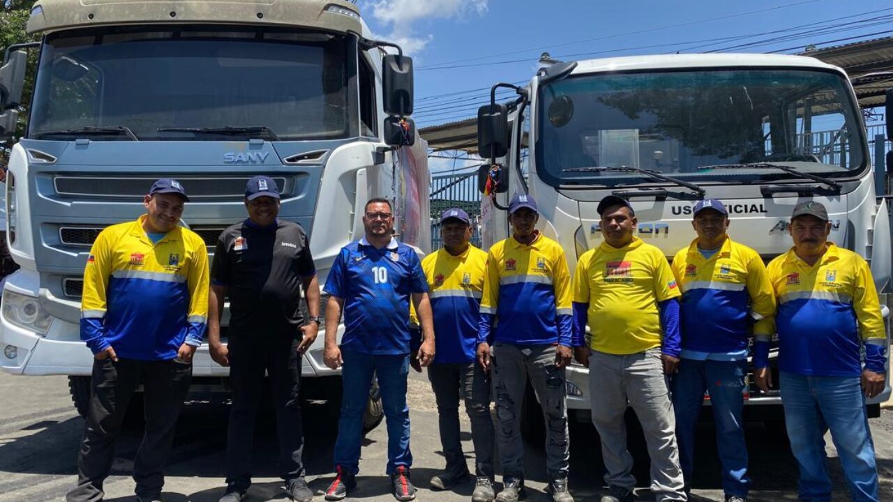 IMAU incorpora dos unidades más para la recolección de desechos y de contenedores de Maracaibo