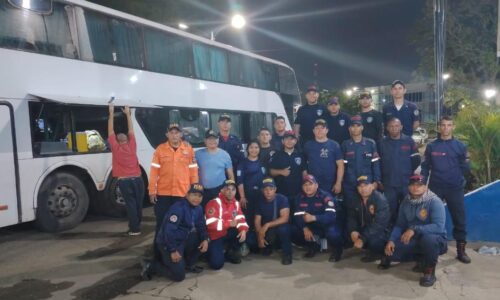 Alcalde Giancarlo Di Martino: Equipo de Protección Civil Maracaibo viajó a Caracas para apoyar contingencia por terremotos