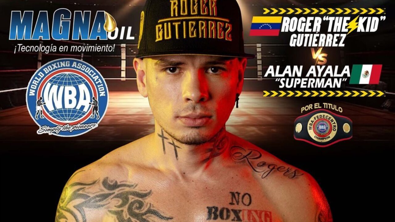 Roger “The Kid” Gutiérrez iniciará en Maracaibo su camino hacia un nuevo título mundial