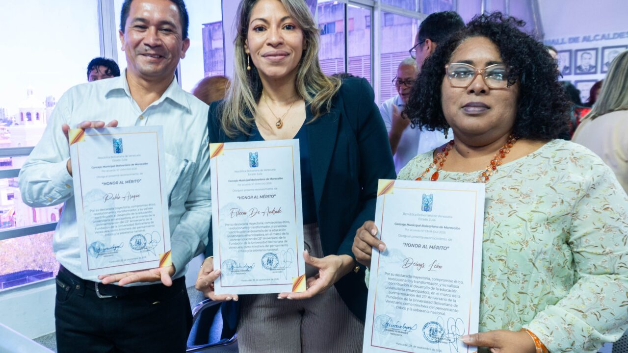 Concejo Municipal celebró sesión solemne por el aniversario de la Universidad Bolivariana de Venezuela