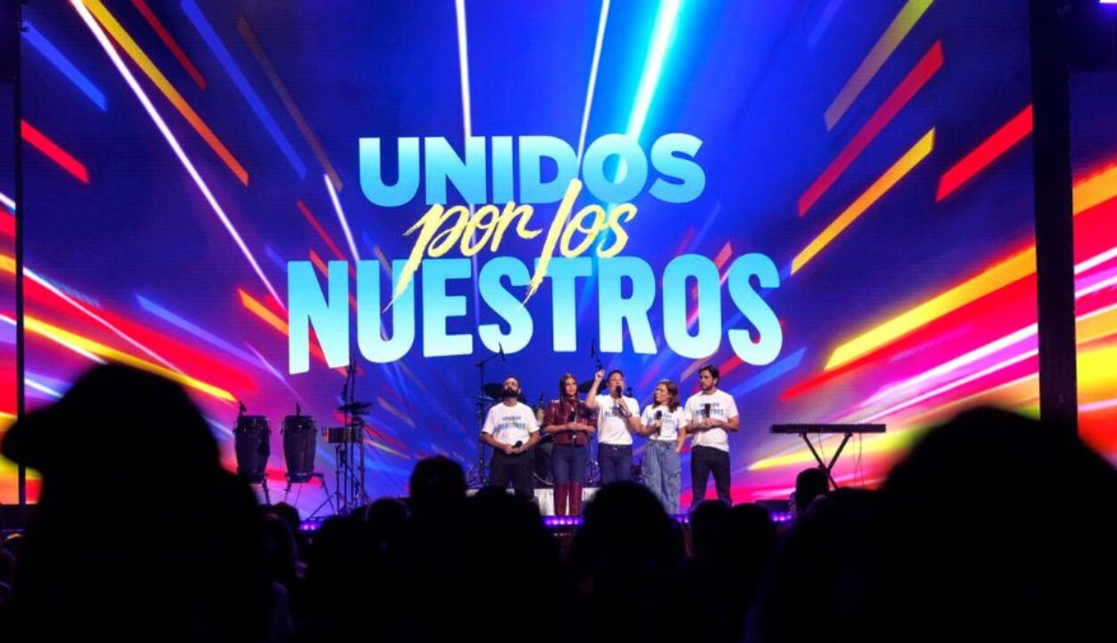 «Unidos por los Nuestros»: Miami se movilizó en multitudinario concierto por Venezuela y Colombia