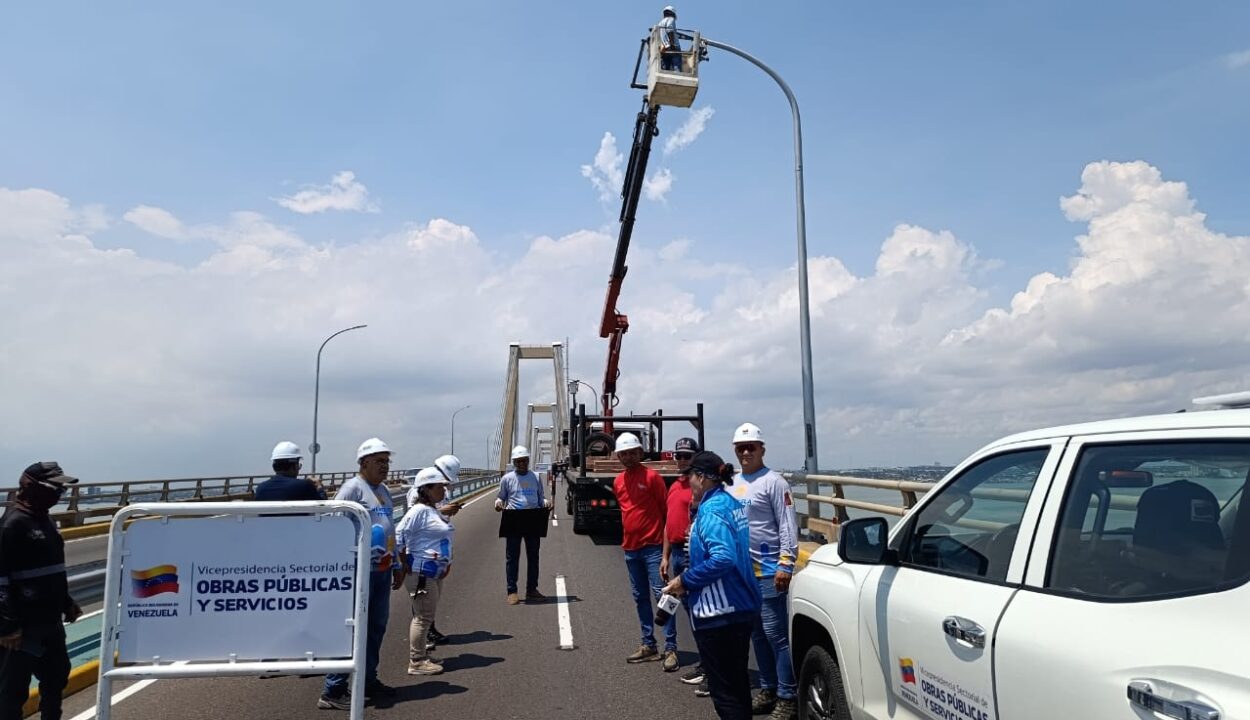 Reestructuración histórica del coloso zuliano: Inician los trabajos de reconstrucción total en el Puente General Rafael Urdaneta