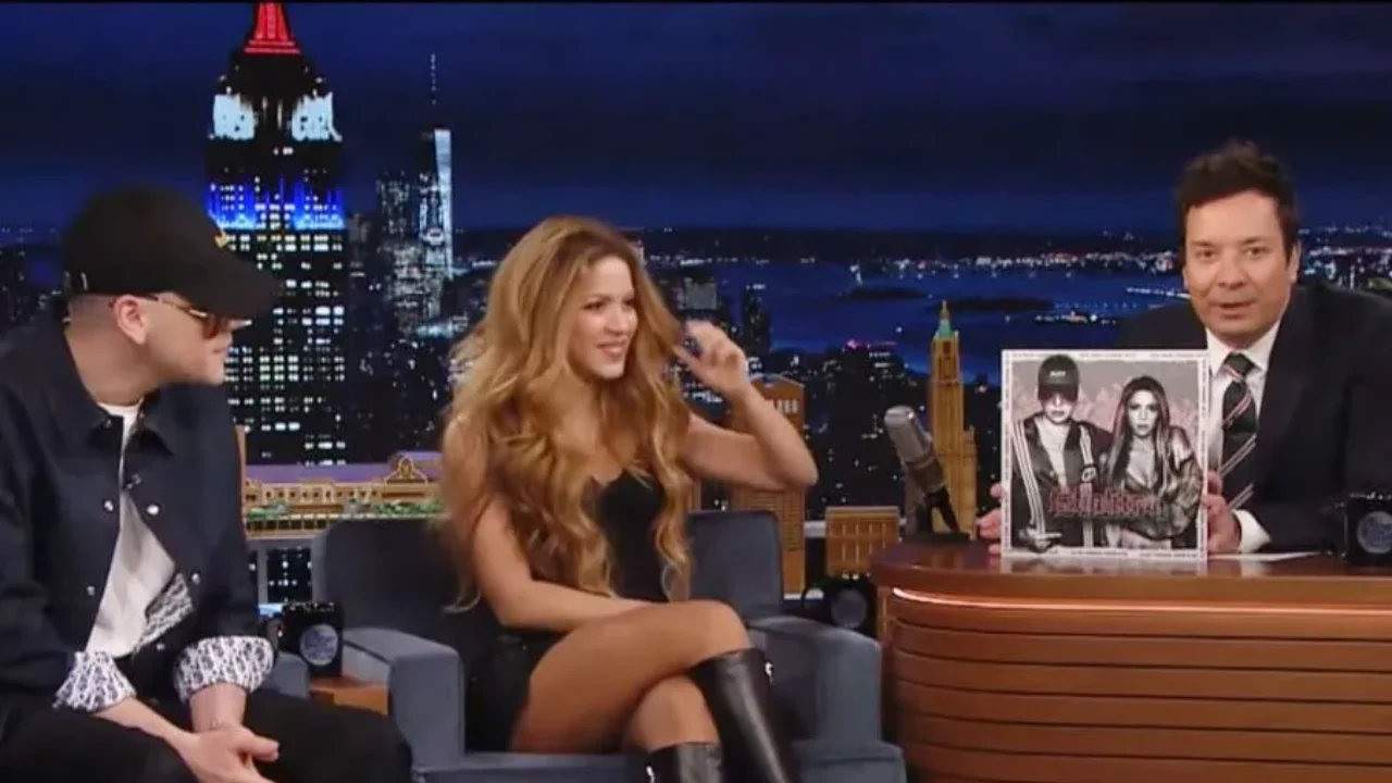 Shakira y Bizarrap se presentaron en el show de Jimmy Fallon y enloquecieron a su público