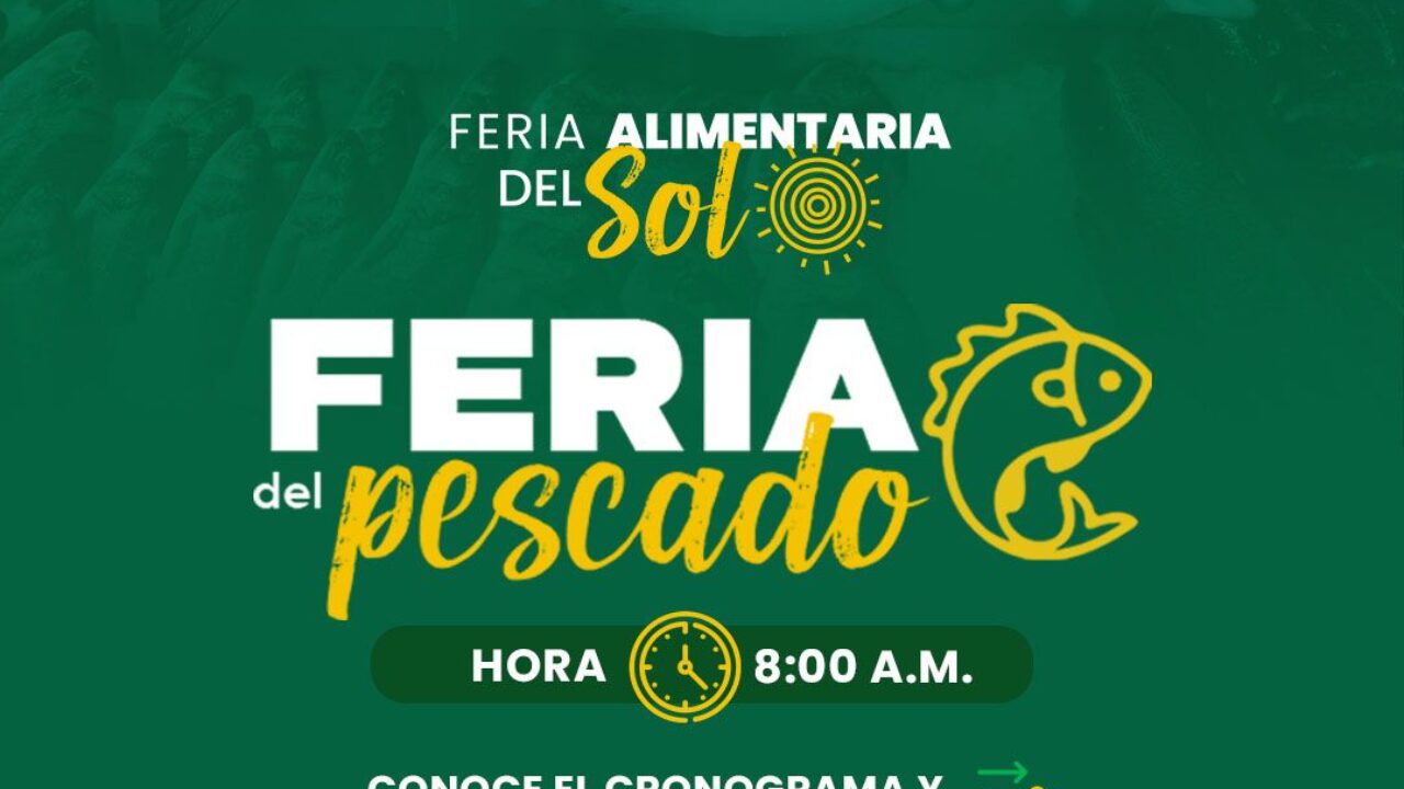 Feria Alimentaria del Sol y del Pescado llegará a cuatro parroquias en Semana Santa
