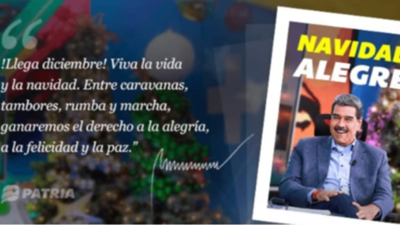 Inicia la entrega del bono Navidad Alegre a través de la plataforma Patria
