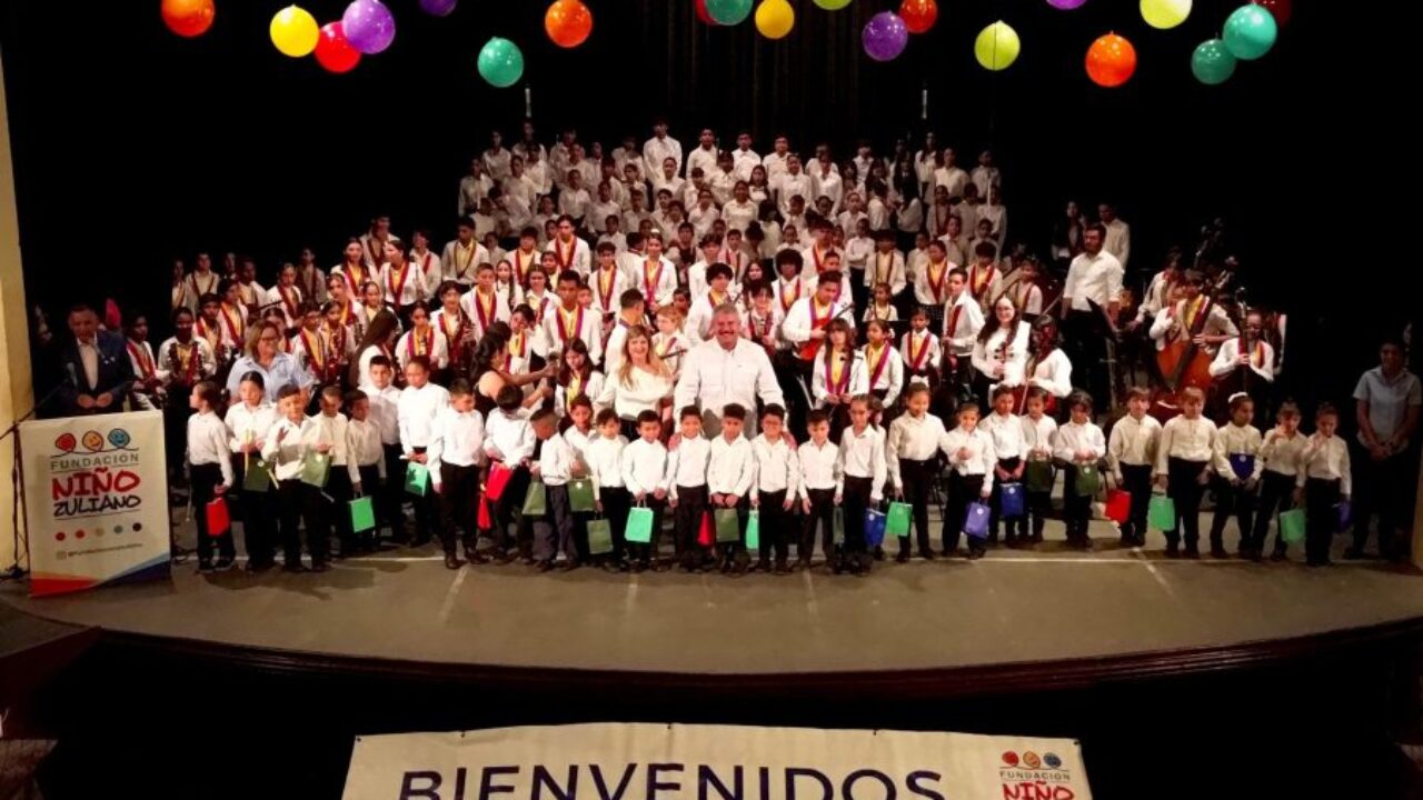 Con 420 músicos en escena cierra fin de curso el Sistema de Orquesta y Coros de la Fundación del Niño Zuliano