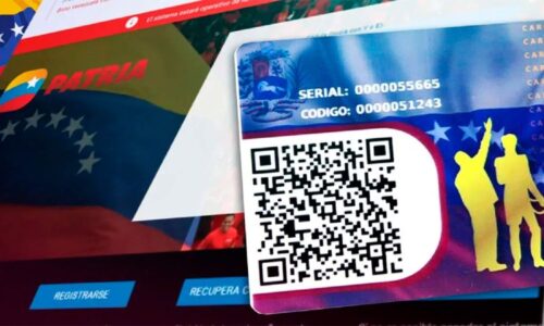 Inicia pago del Bono Único Familiar a través del Sistema Patria este 6 de mayo