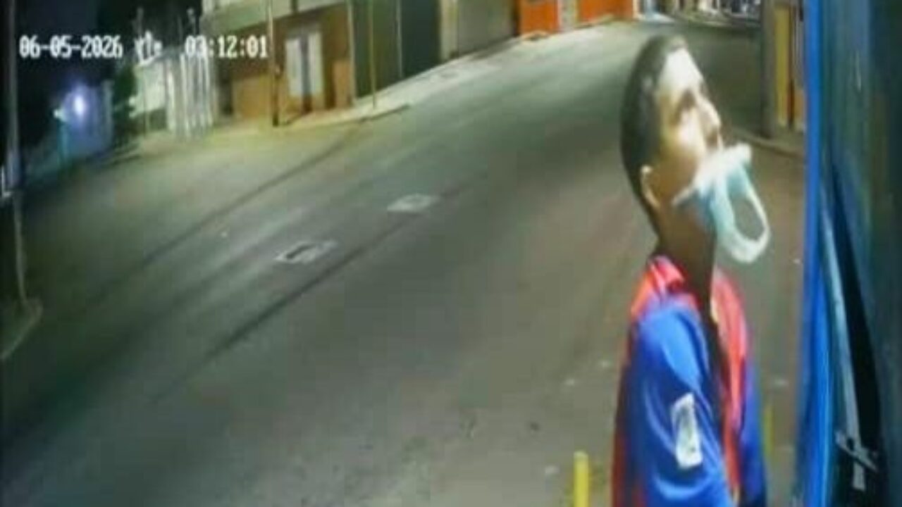 Captan en video a joven delincuente que azota sector del 18 de Octubre y Monte Bello en Maracaibo