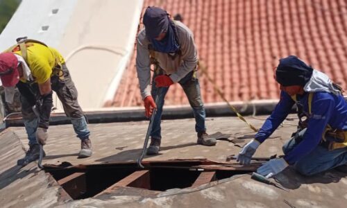 La Gobernación del Zulia inicia la sustitucióny restauración del techo de la Catedral de Maracaibo