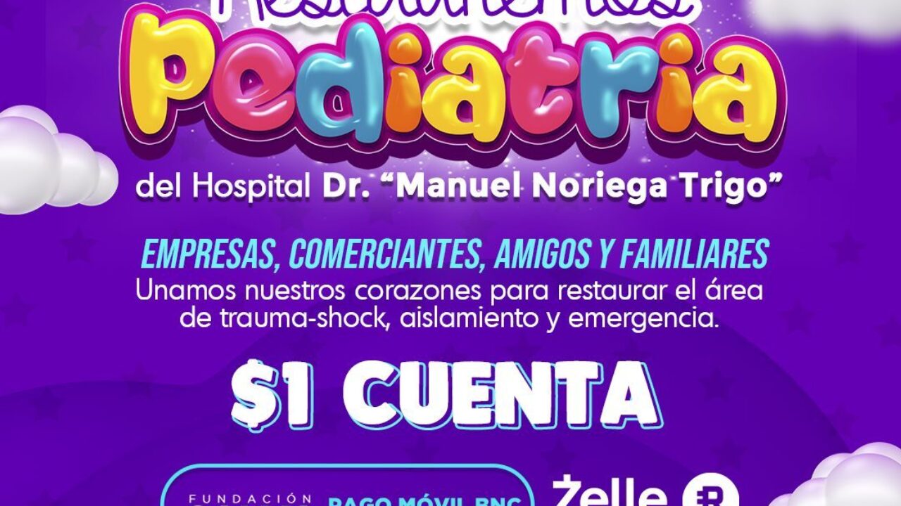 Restauremos pediatria del Hospital Noriega Trigo